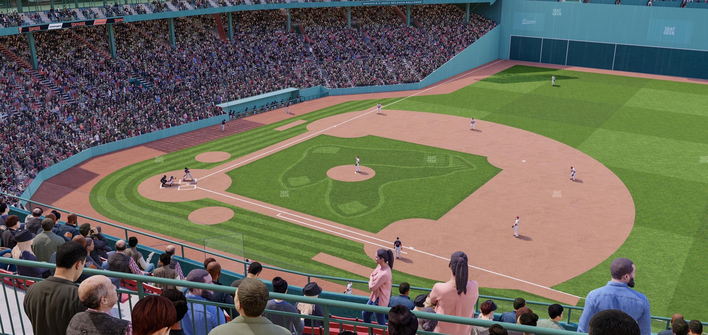Fenway Park - Section Pavilion Suite B 3 Seat View