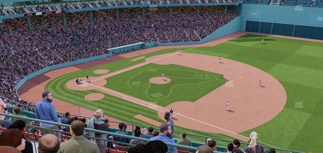 Fenway Park - Section Pavilion Suite B 4 Seat View