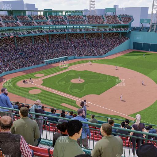 Fenway Park - Section Pavilion Suite B 4 Seat View
