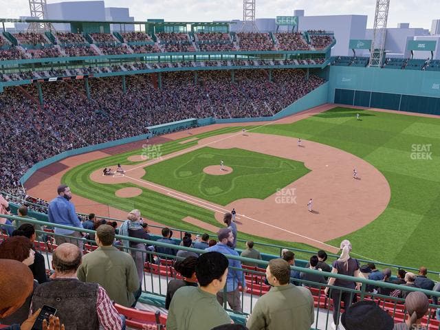 Fenway Park - Section Pavilion Suite B 4 Seat View