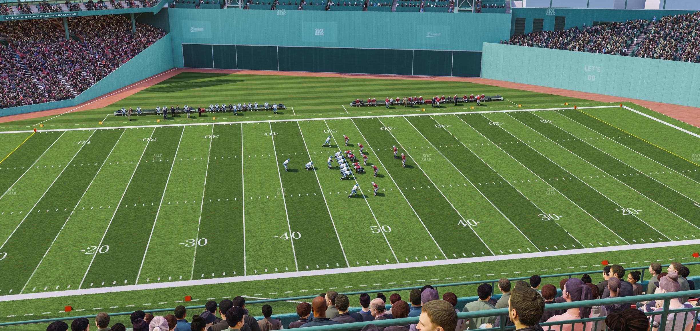 Fenway Park - Section Pavilion Suite B 5 Seat View