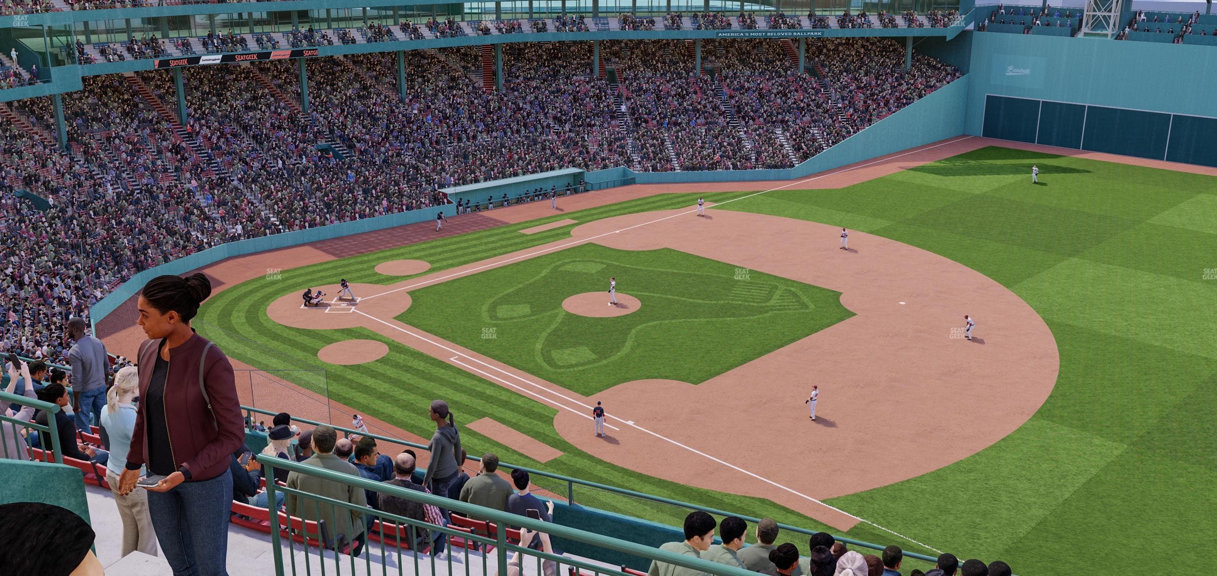 Fenway Park - Section Pavilion Suite B 5 Seat View