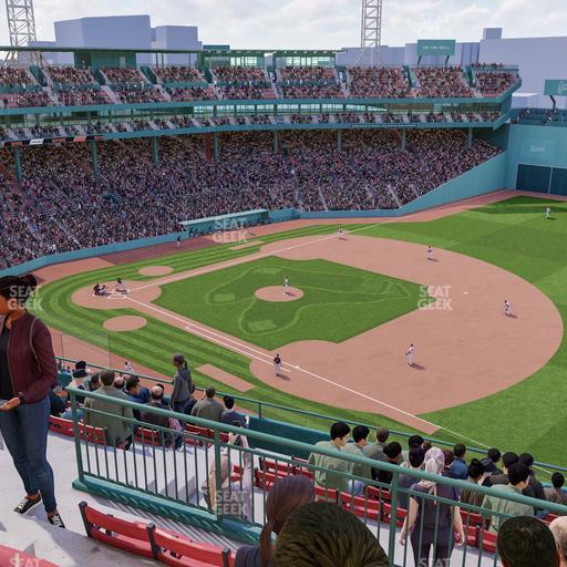 Fenway Park - Section Pavilion Suite B 5 Seat View