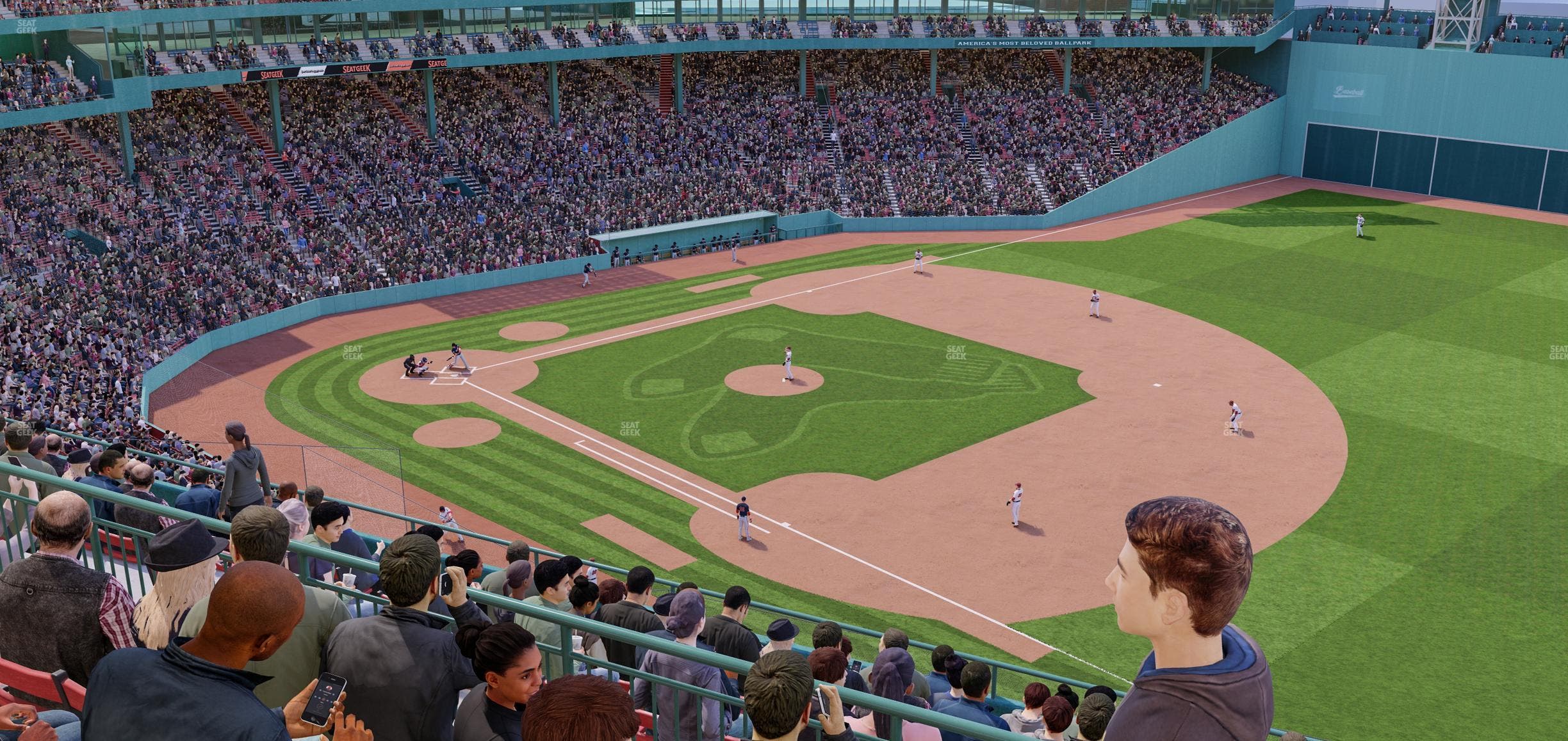 Fenway Park - Section Pavilion Suite B 6 Seat View