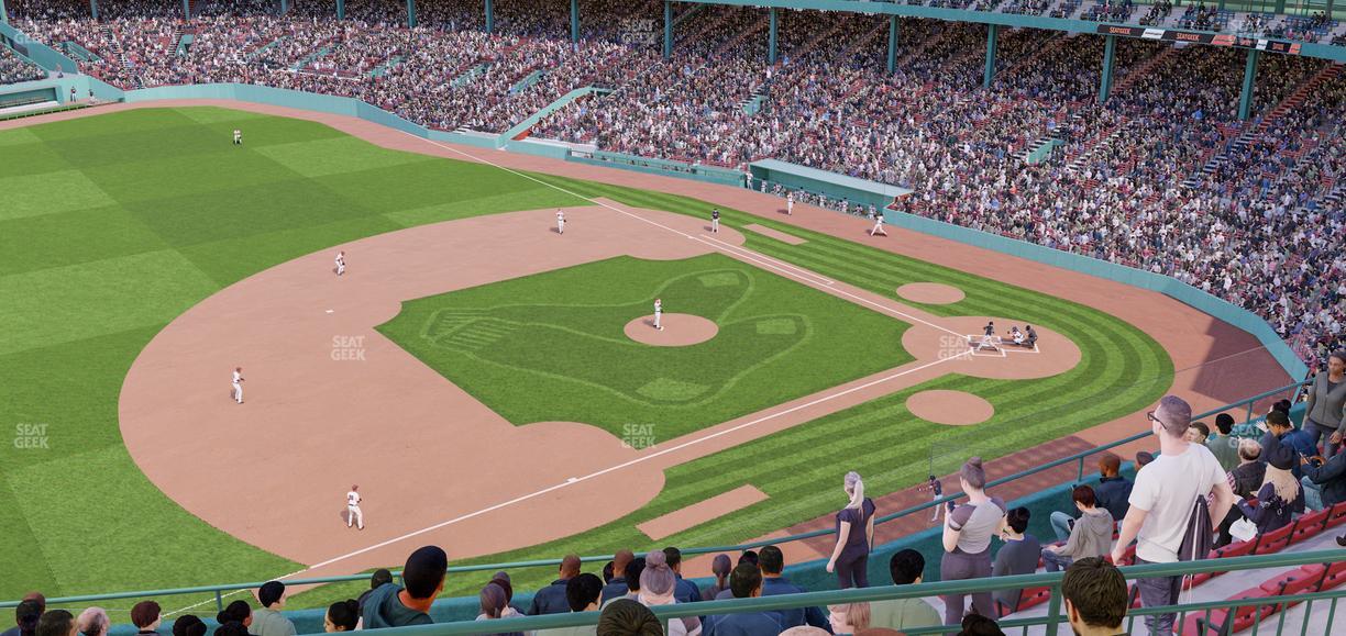 Fenway Park - Section Pavilion Suite K 3 Seat View