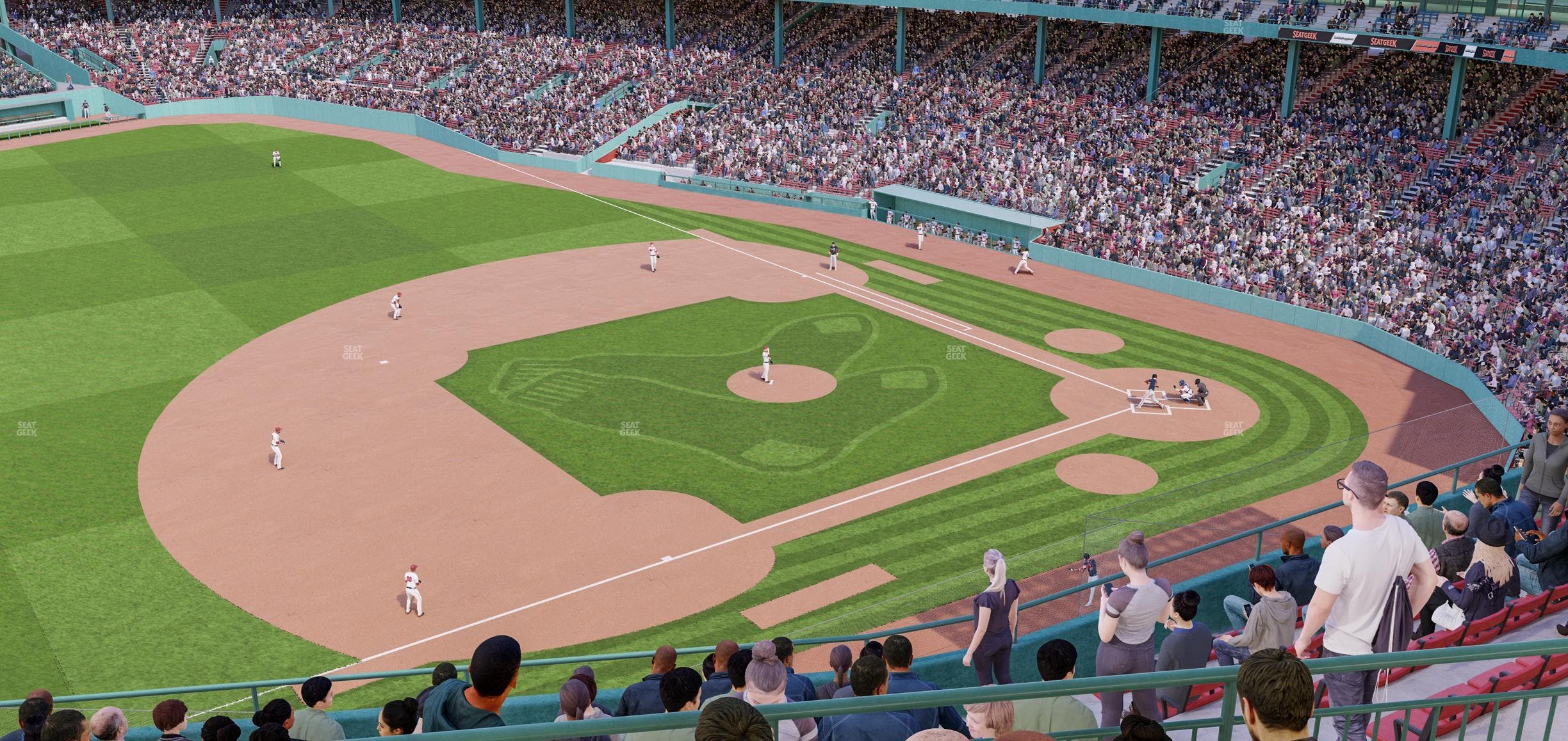 Fenway Park - Section Pavilion Suite K 3 Seat View