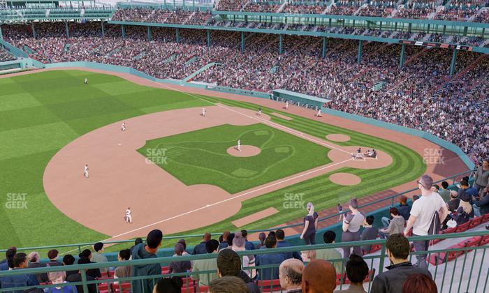 Fenway Park - Section Pavilion Suite K 3 Seat View