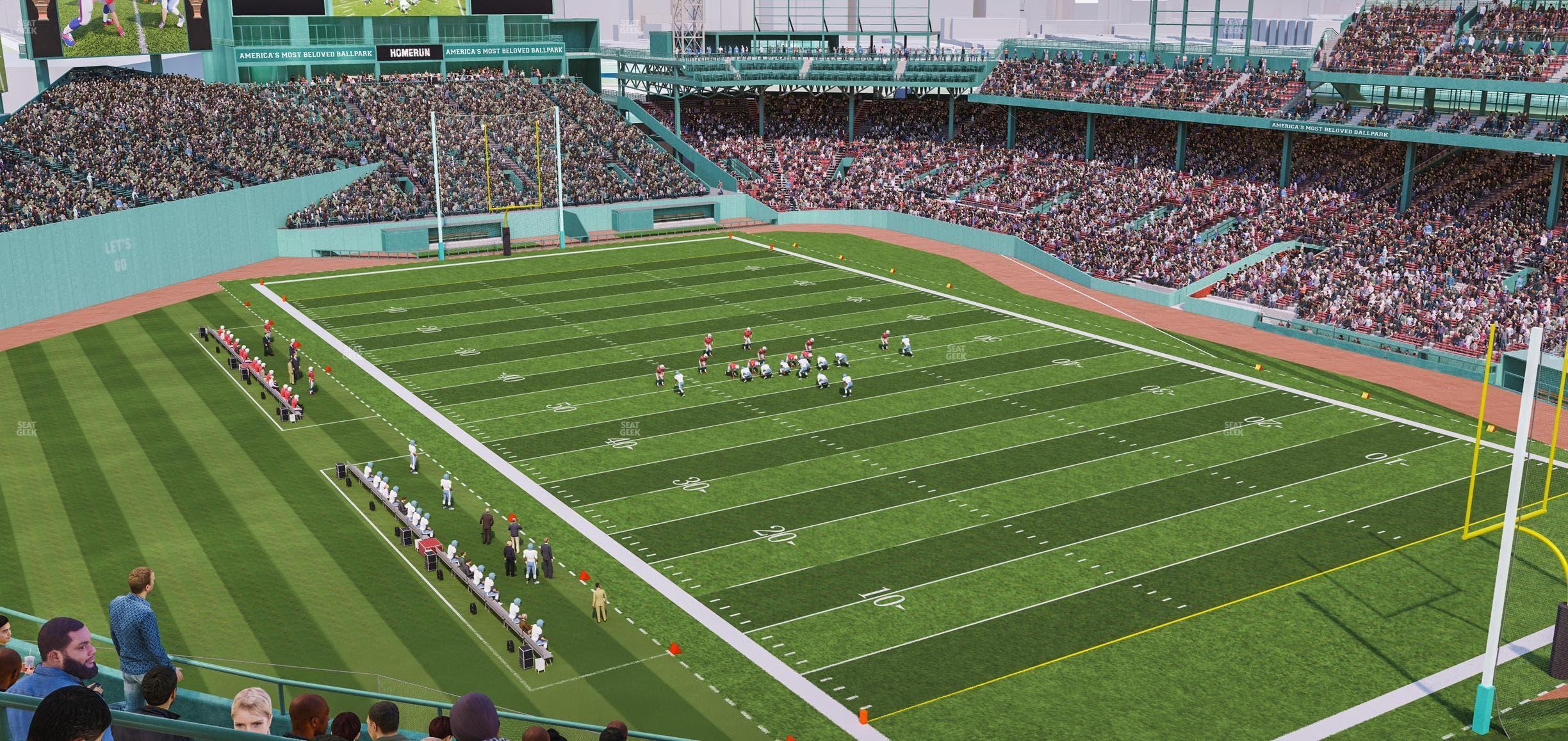 Fenway Park - Section Pavilion Suite K 3 Seat View