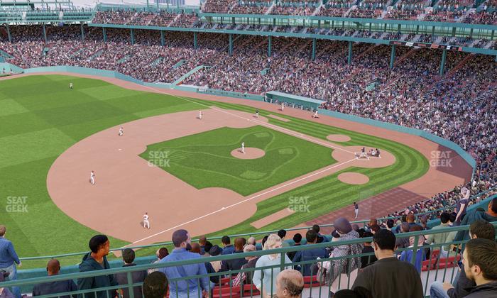 Fenway Park - Section Pavilion Suite K 4 Seat View