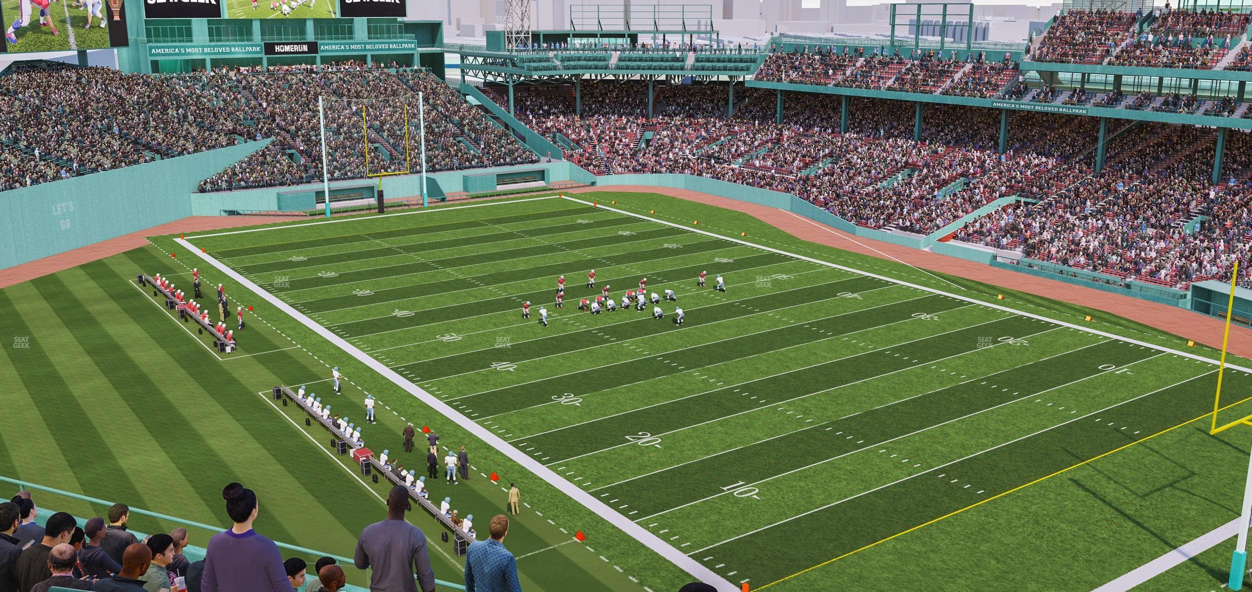 Fenway Park - Section Pavilion Suite K 4 Seat View