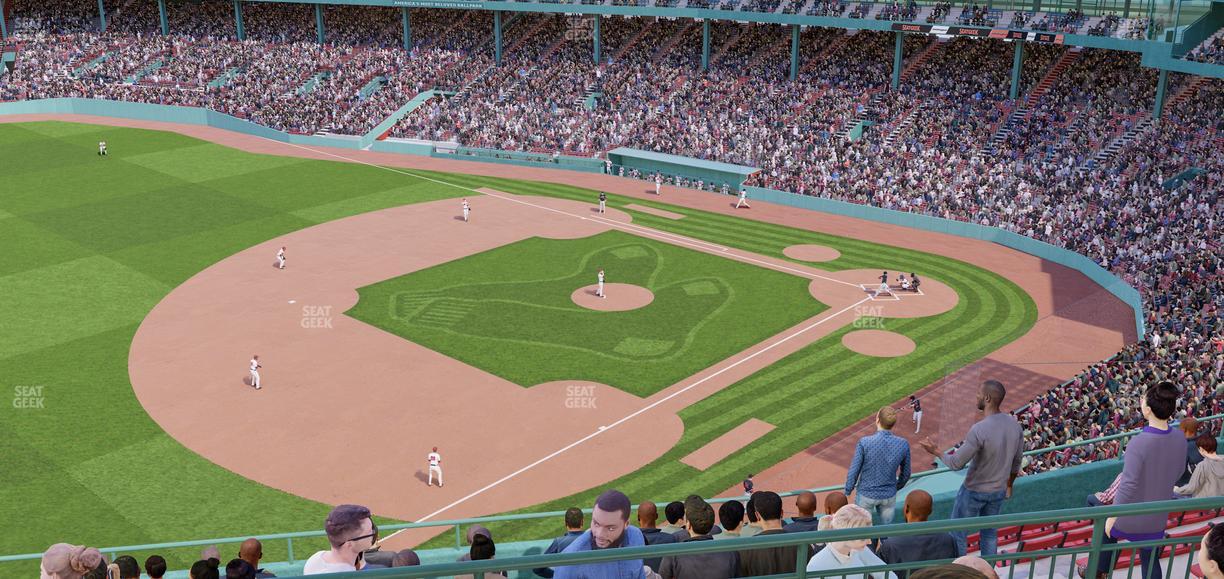 Fenway Park - Section Pavilion Suite K 5 Seat View