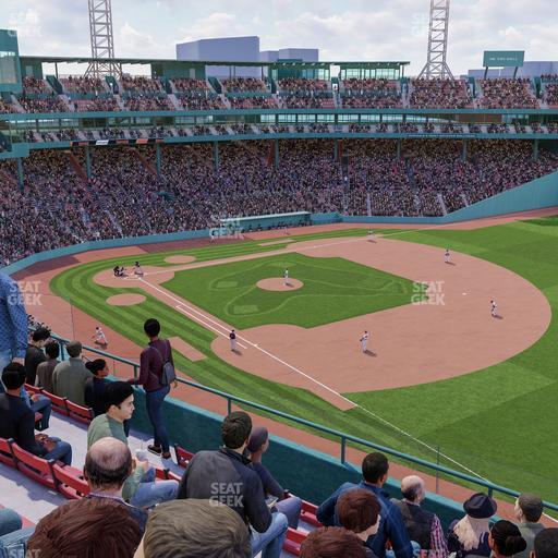 Fenway Park - Section Right Field Aura Pavilion Reserved 15 Seat View