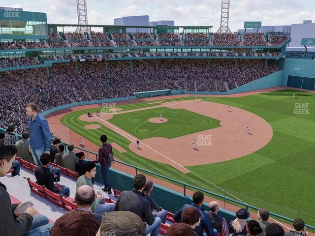 Fenway Park - Section Right Field Aura Pavilion Reserved 15 Seat View
