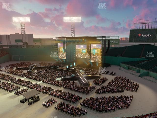 Fenway Park - Section Right Field Aura Pavilion Reserved 15 Seat View
