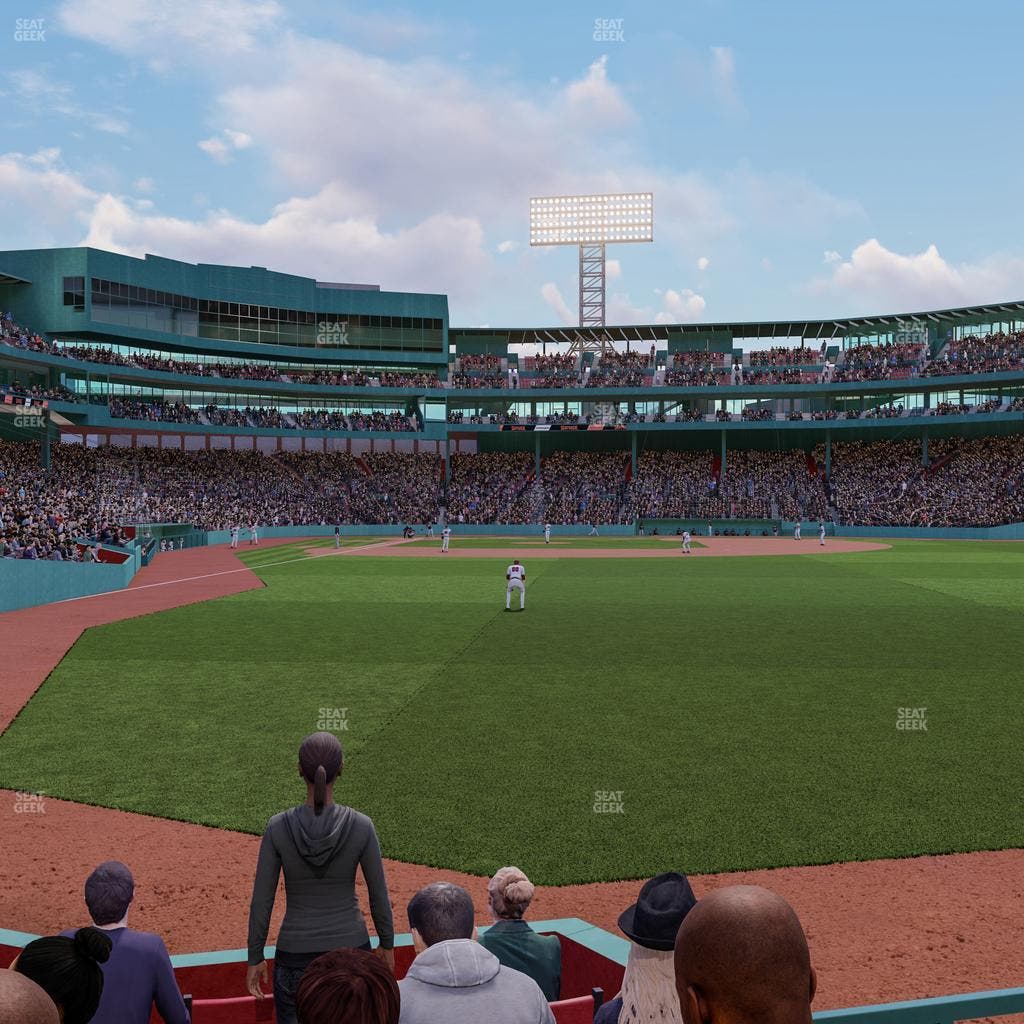 Fenway Park - Section Right Field Box 1 Seat View