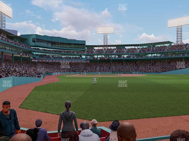 Fenway Park - Section Right Field Box 1 Seat View