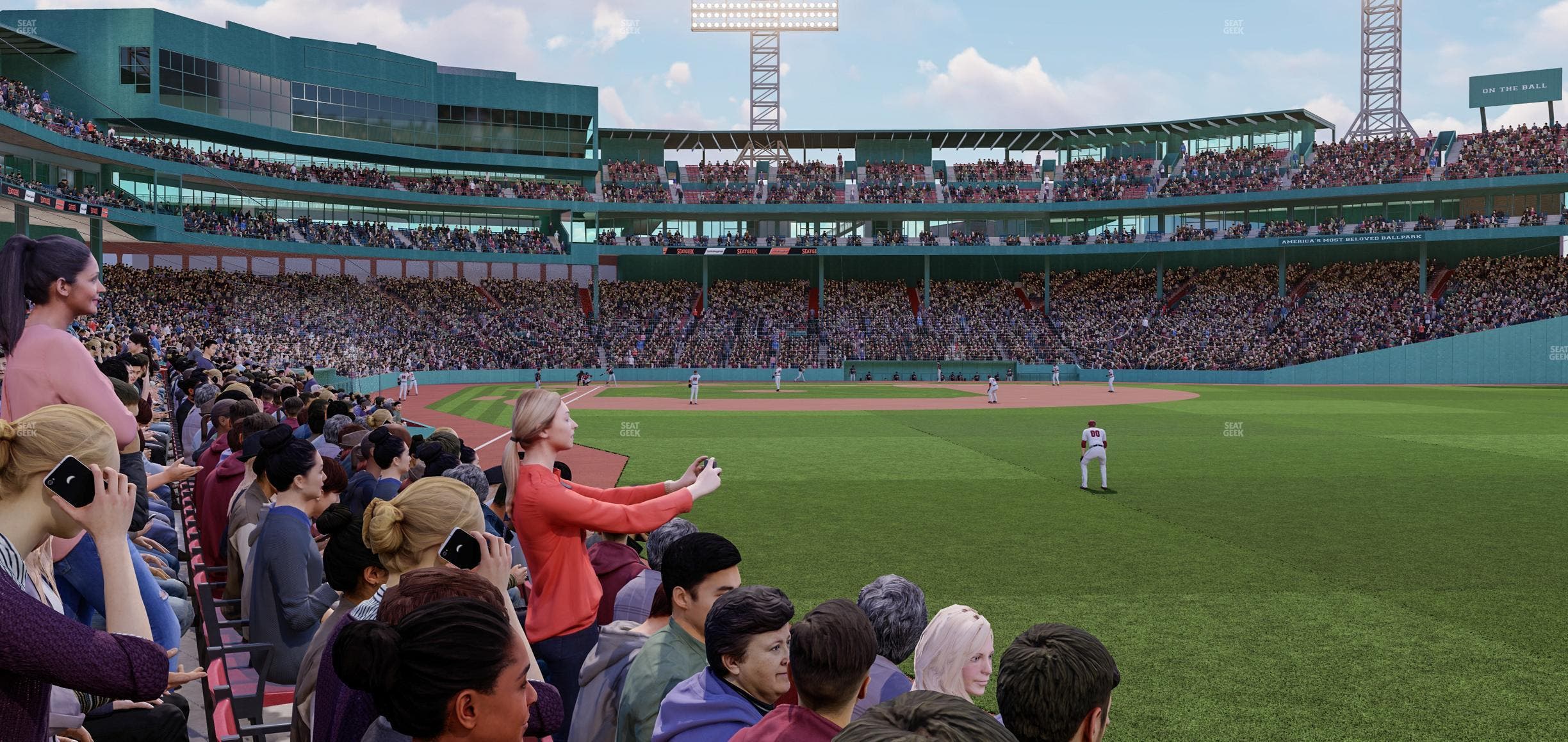 Fenway Park - Section Right Field Box 3 Seat View