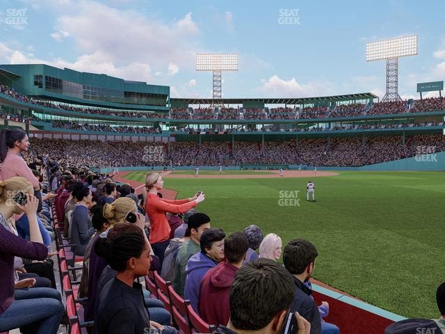 Fenway Park - Section Right Field Box 3 Seat View