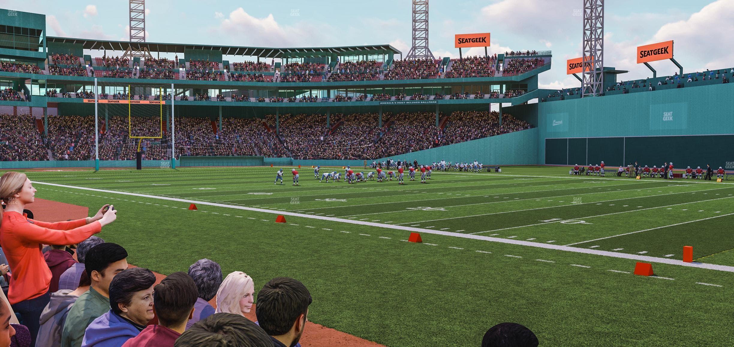 Fenway Park - Section Right Field Box 3 Seat View