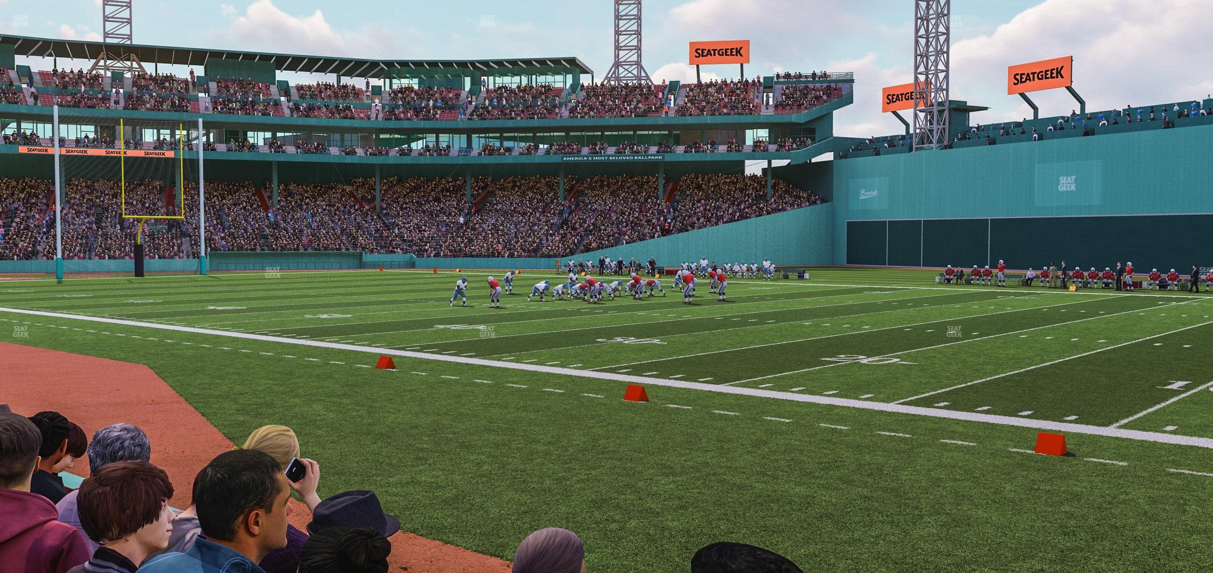 Fenway Park - Section Right Field Box 4 Seat View