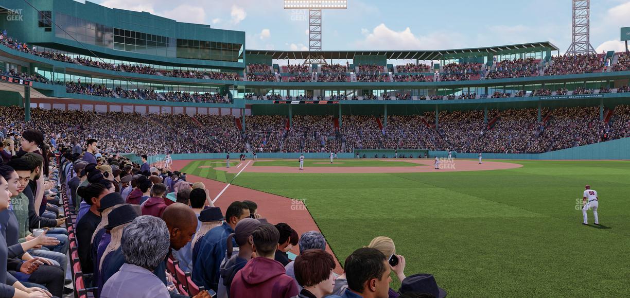 Fenway Park - Section Right Field Box 4 Seat View