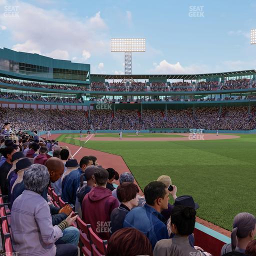 Fenway Park - Section Right Field Box 4 Seat View