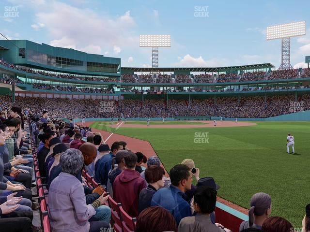 Fenway Park - Section Right Field Box 4 Seat View