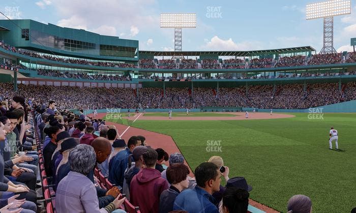 Fenway Park - Section Right Field Box 4 Seat View