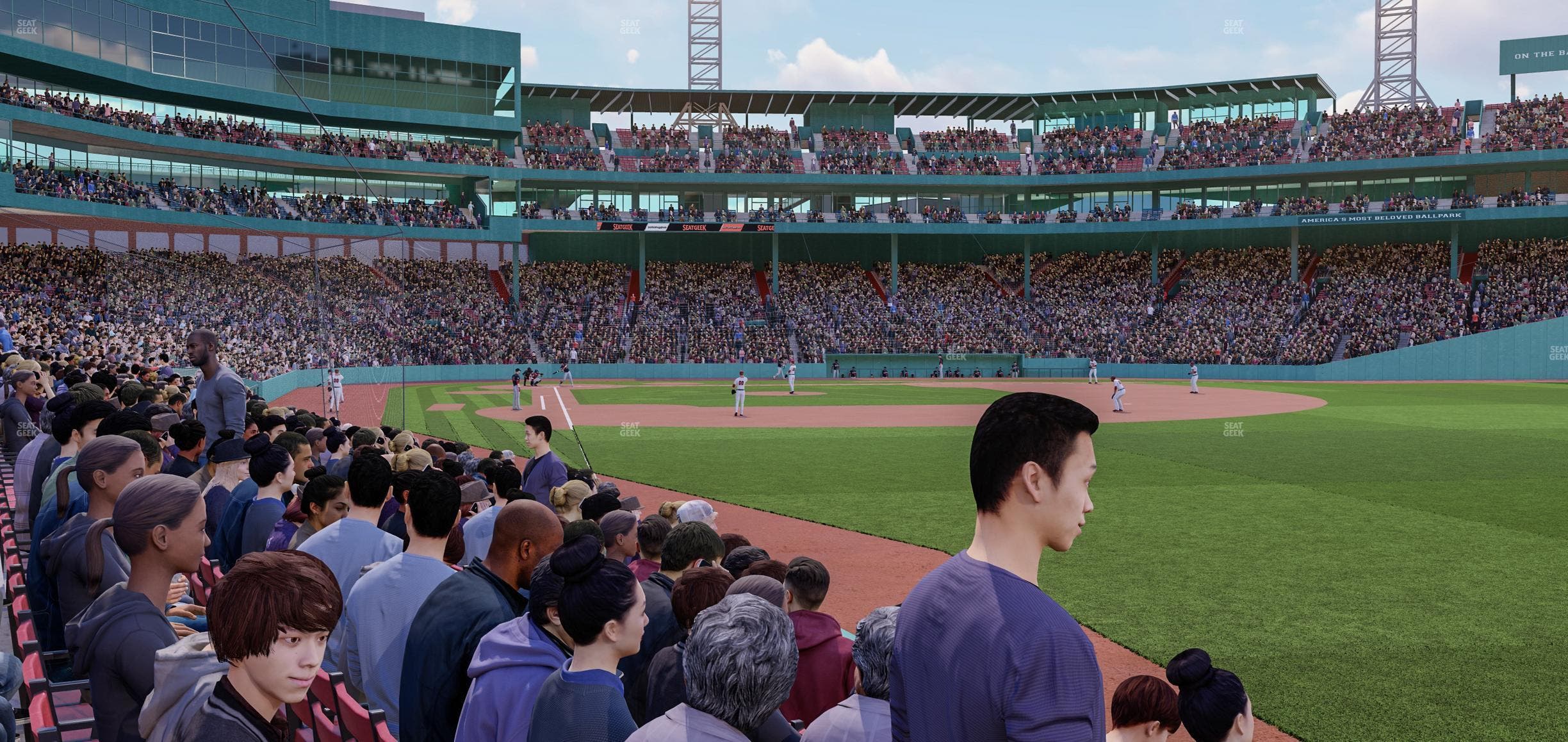 Fenway Park - Section Right Field Box 5 Seat View
