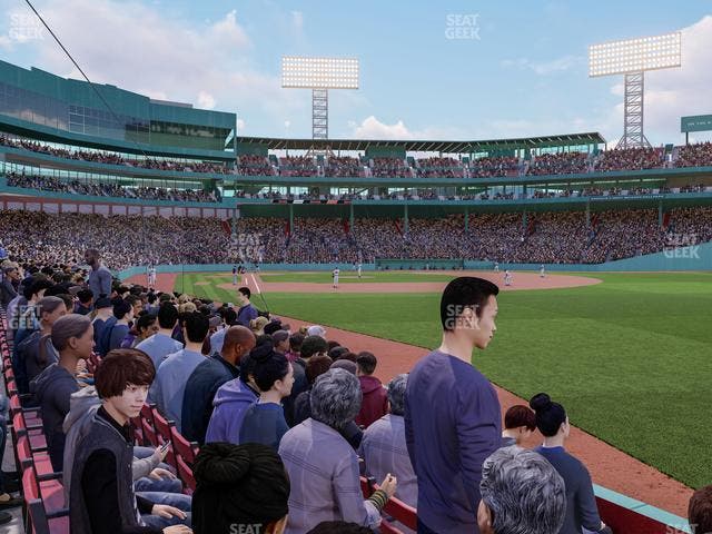 Fenway Park - Section Right Field Box 5 Seat View
