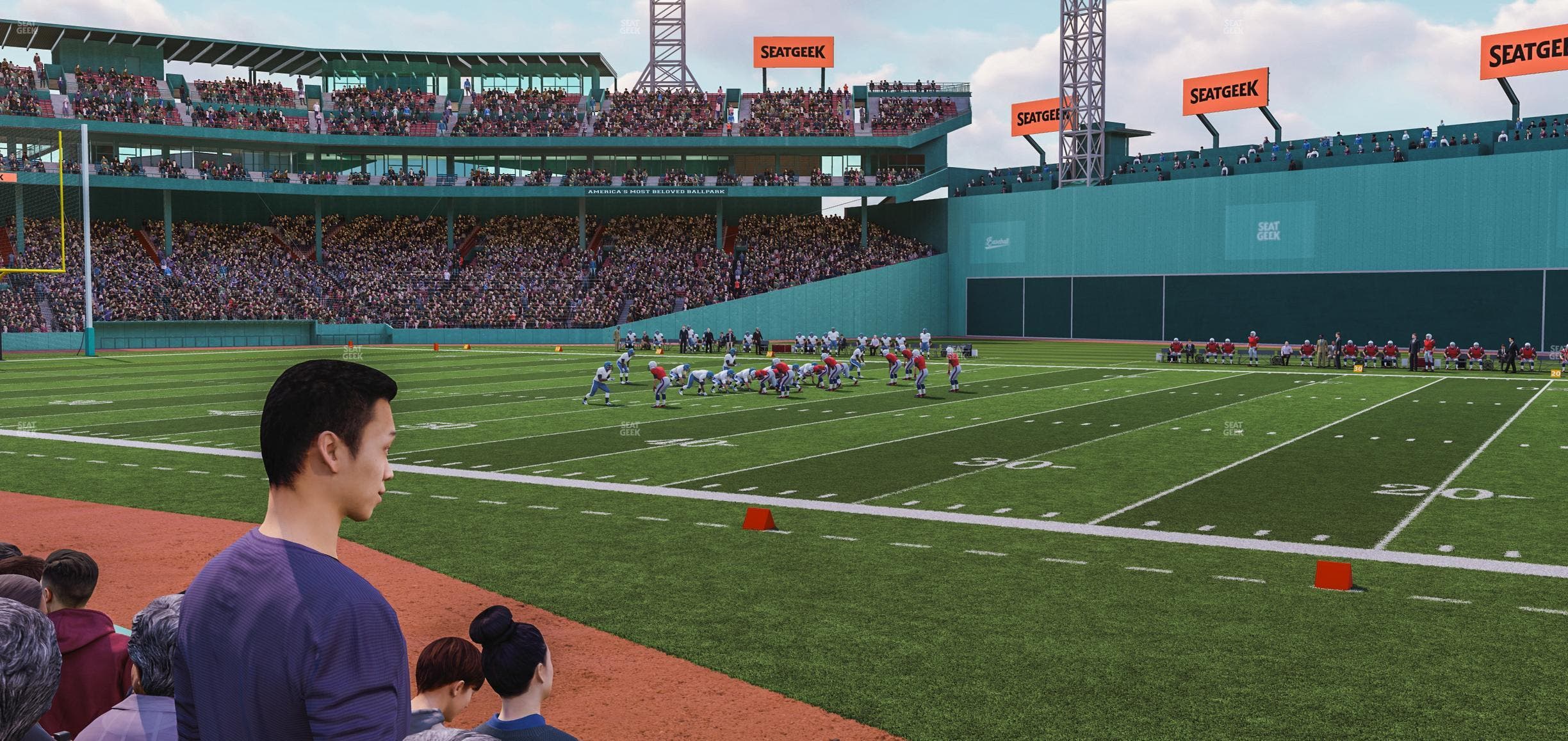 Fenway Park - Section Right Field Box 5 Seat View