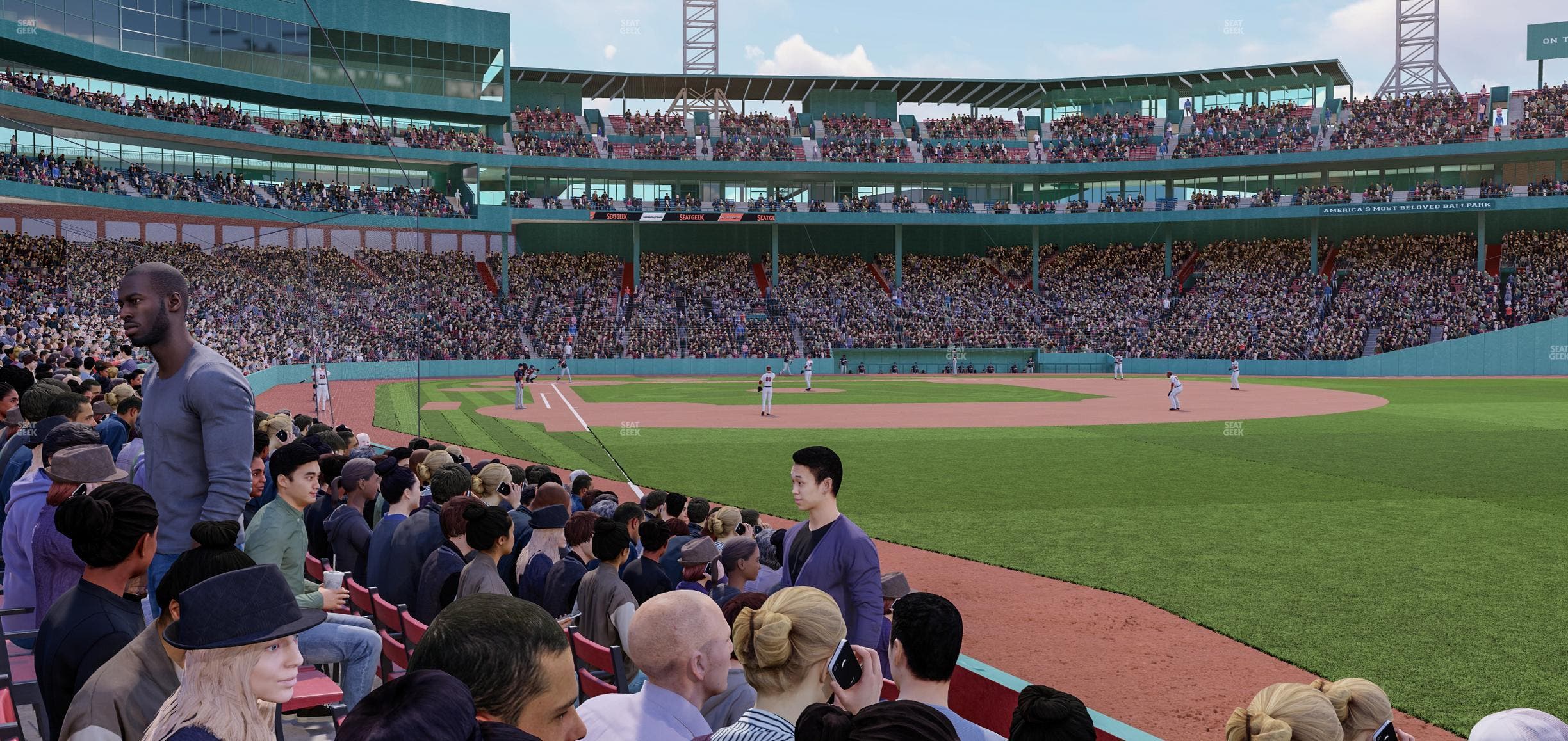 Fenway Park - Section Right Field Box 6 Seat View