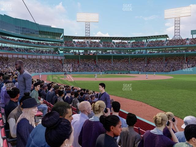 Fenway Park - Section Right Field Box 6 Seat View