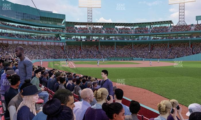 Fenway Park - Section Right Field Box 6 Seat View