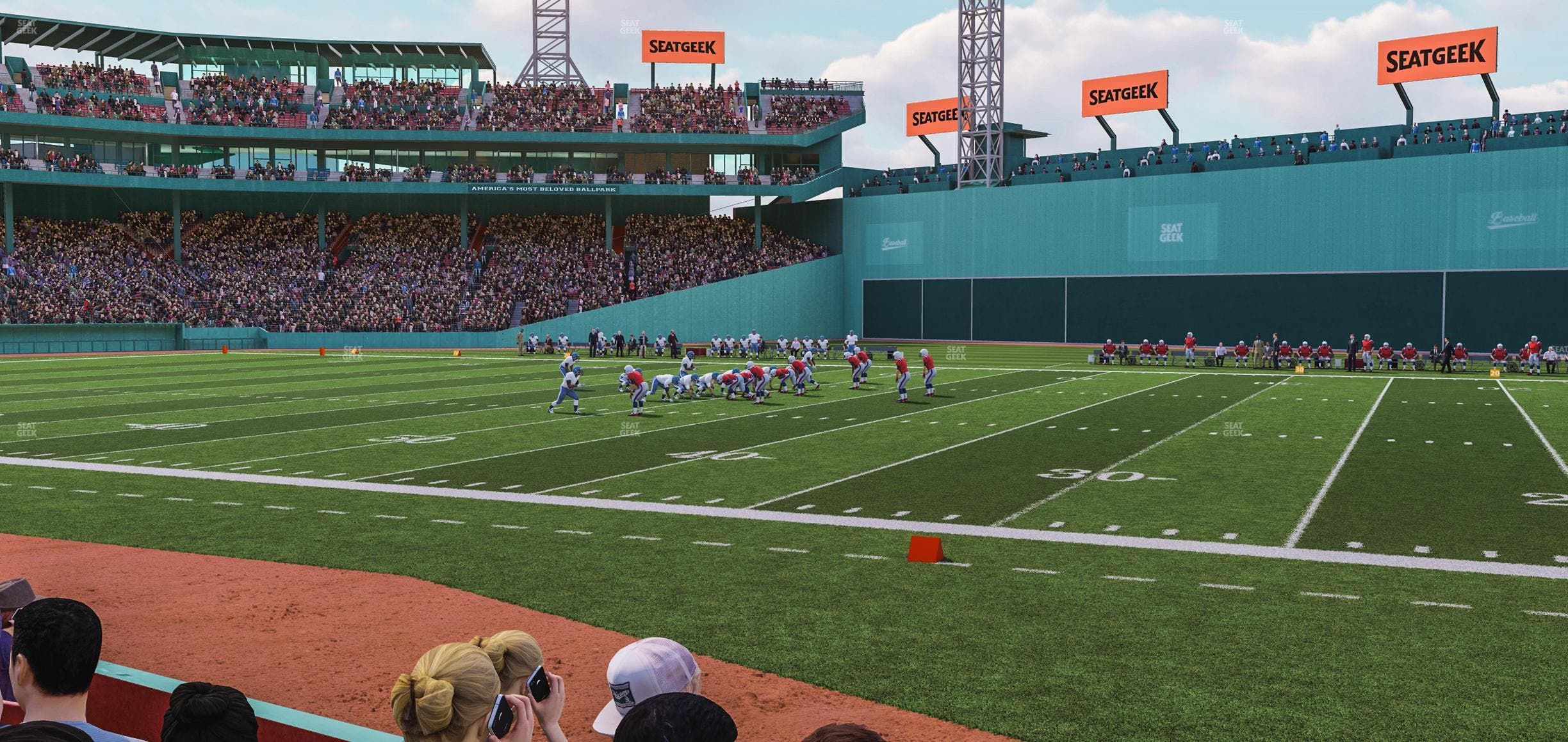 Fenway Park - Section Right Field Box 6 Seat View