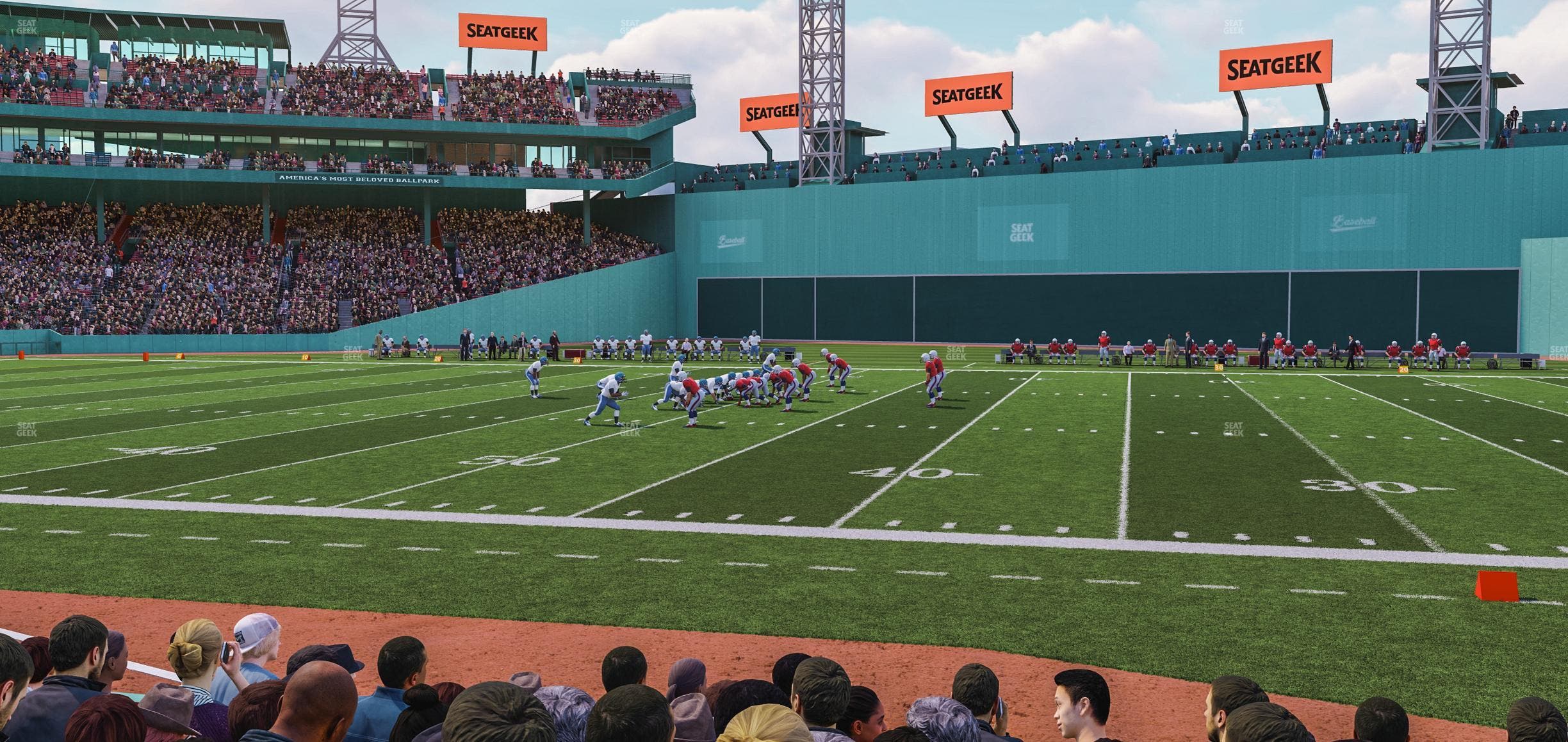 Fenway Park - Section Right Field Box 7 Seat View