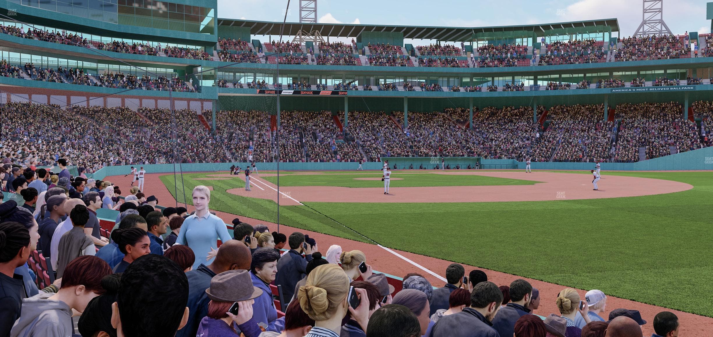 Fenway Park - Section Right Field Box 7 Seat View