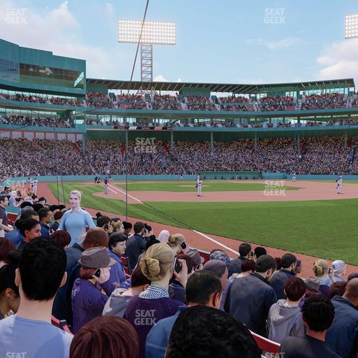 Fenway Park - Section Right Field Box 7 Seat View