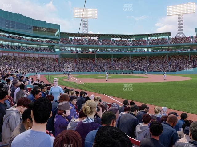 Fenway Park - Section Right Field Box 7 Seat View