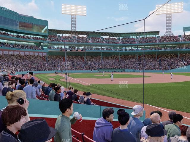 Fenway Park - Section Right Field Box 8 Seat View
