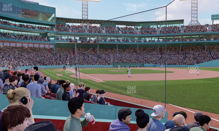 Fenway Park - Section Right Field Box 8 Seat View
