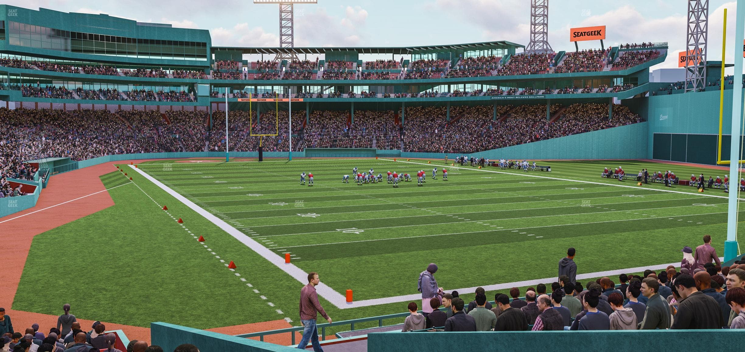 Fenway Park - Section Right Field Box 87 Seat View