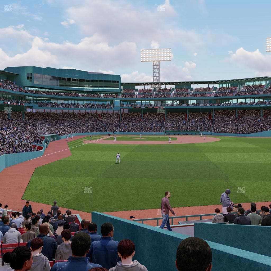 Fenway Park - Section Right Field Box 87 Seat View