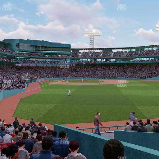 Fenway Park - Section Right Field Box 87 Seat View