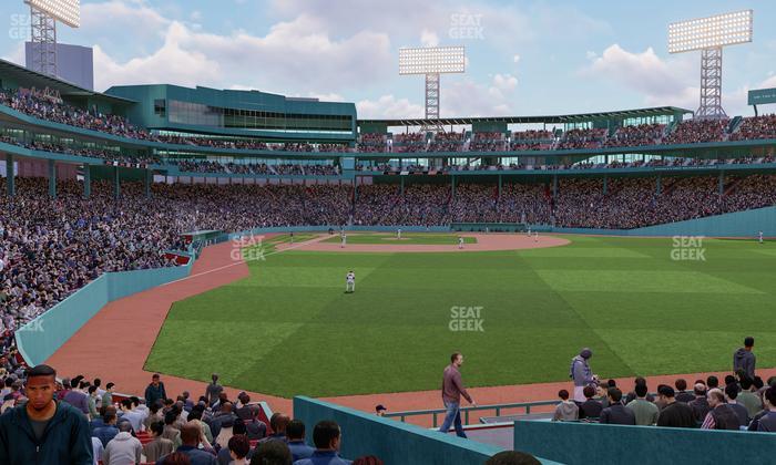 Fenway Park - Section Right Field Box 87 Seat View