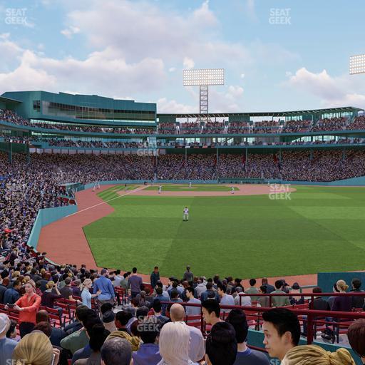 Fenway Park - Section Right Field Box 88 Seat View
