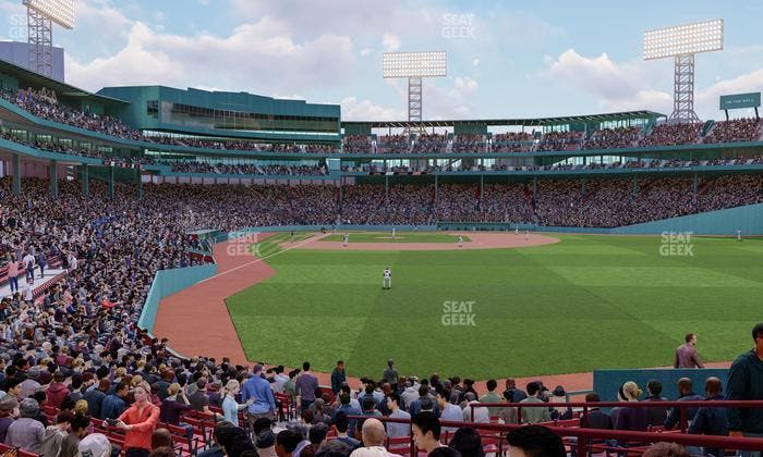 Fenway Park - Section Right Field Box 88 Seat View