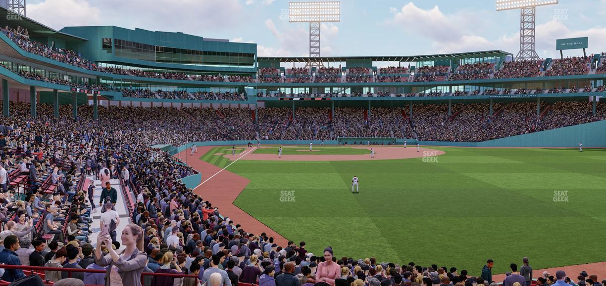 Fenway Park - Section Right Field Box 89 Seat View