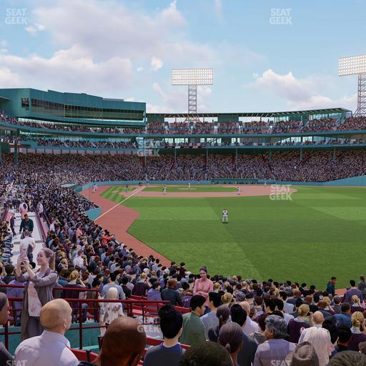 Fenway Park - Section Right Field Box 89 Seat View