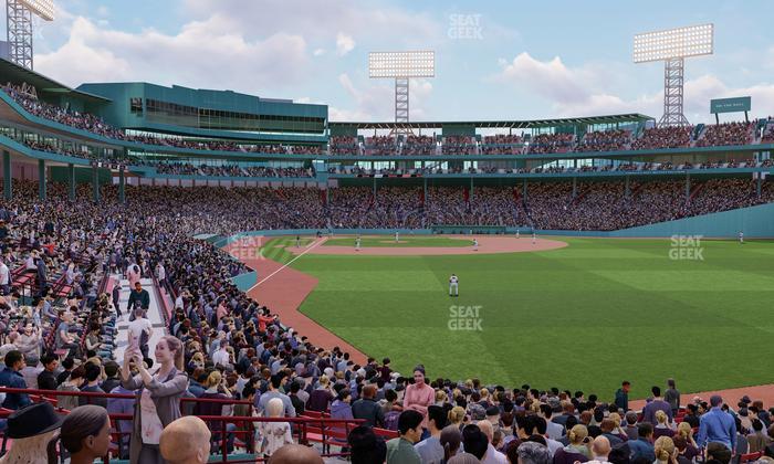 Fenway Park - Section Right Field Box 89 Seat View